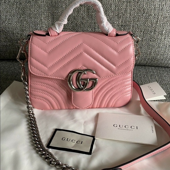 gucci marmont light pink